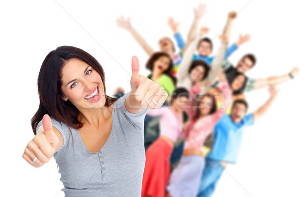Happy people. stock photo © Kurhan (#2983960) | Stockfresh