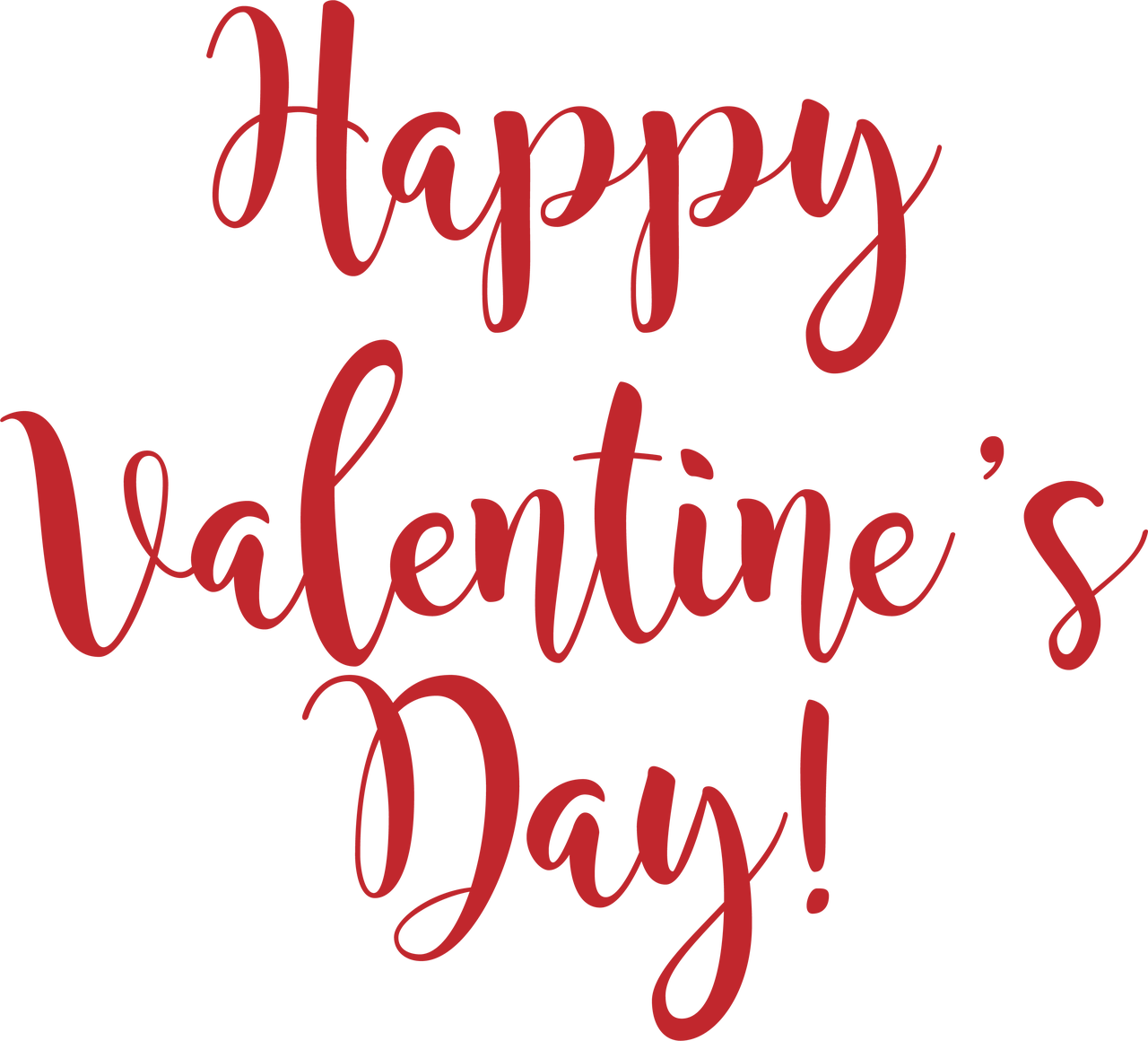 Happy Valentines Day #2 SVG Cut File