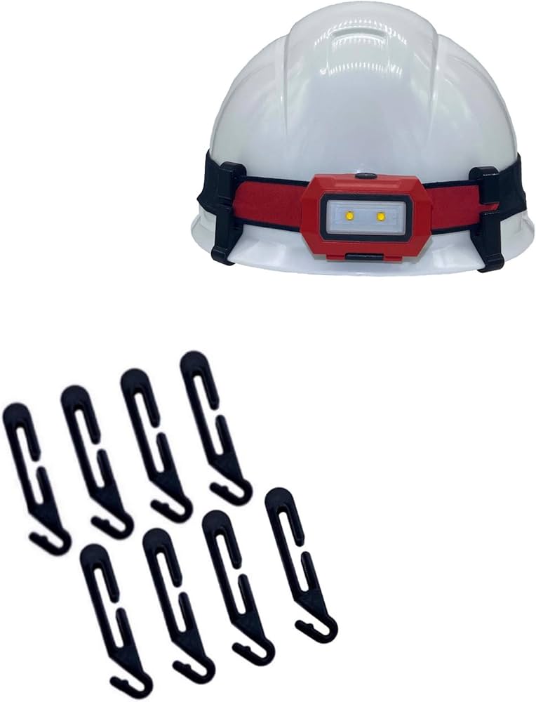 Hard hat hot sale clips
