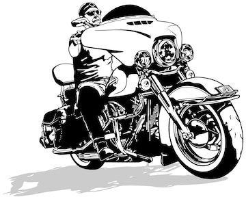 harley davidson clip art