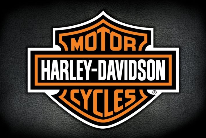 Plakat Harley Davidson - logo | Poster an der Wand | 3+1 GRATIS ...