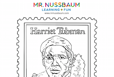 harriet tubman coloring pages
