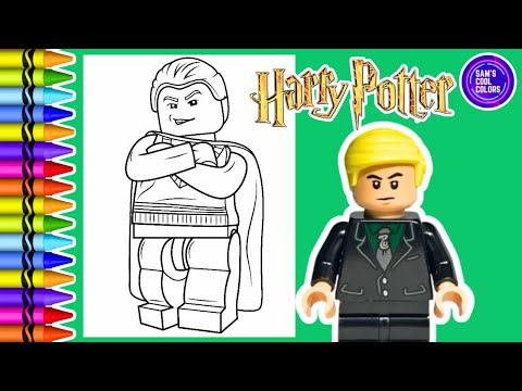 harry potter coloring pages draco malfoy