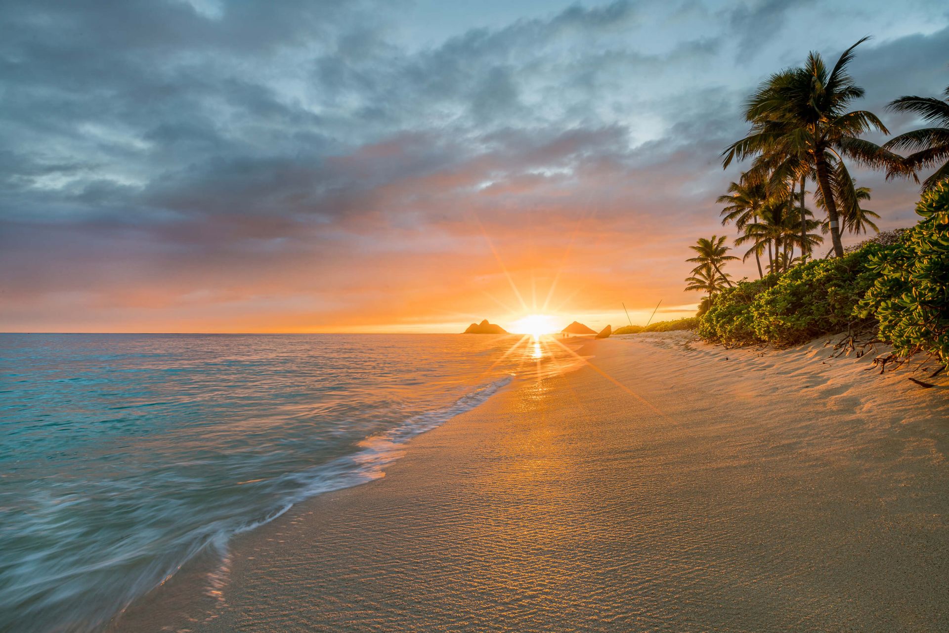 A beach in Hawaii - Wallpaper
