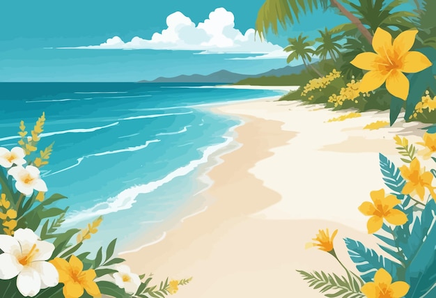 hawaiian beach cliparts 2024