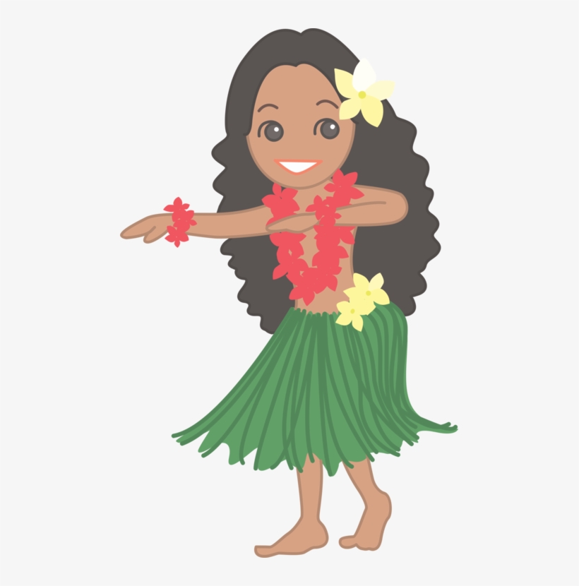 Hula Dance Hawaii Drawing Ukulele - Hula Dancer Clip Art - Free ...