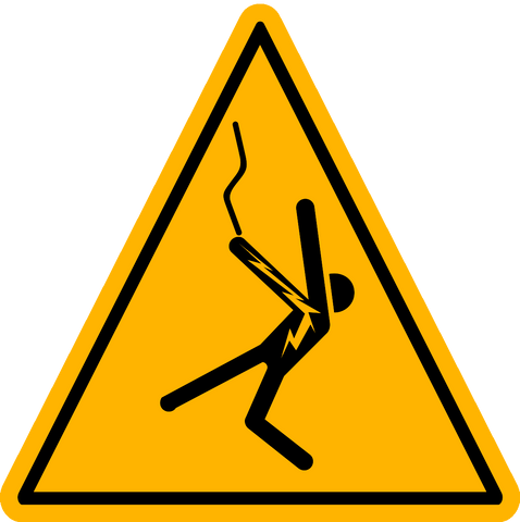 Caution - Wire Hazard | Western Safety Sign
