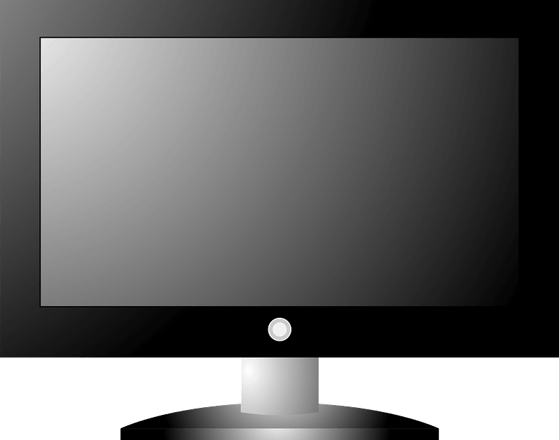HD TV - Free vector clipart images on clipart library.com
