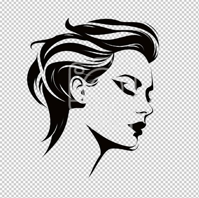 head silhouette cliparts 2024