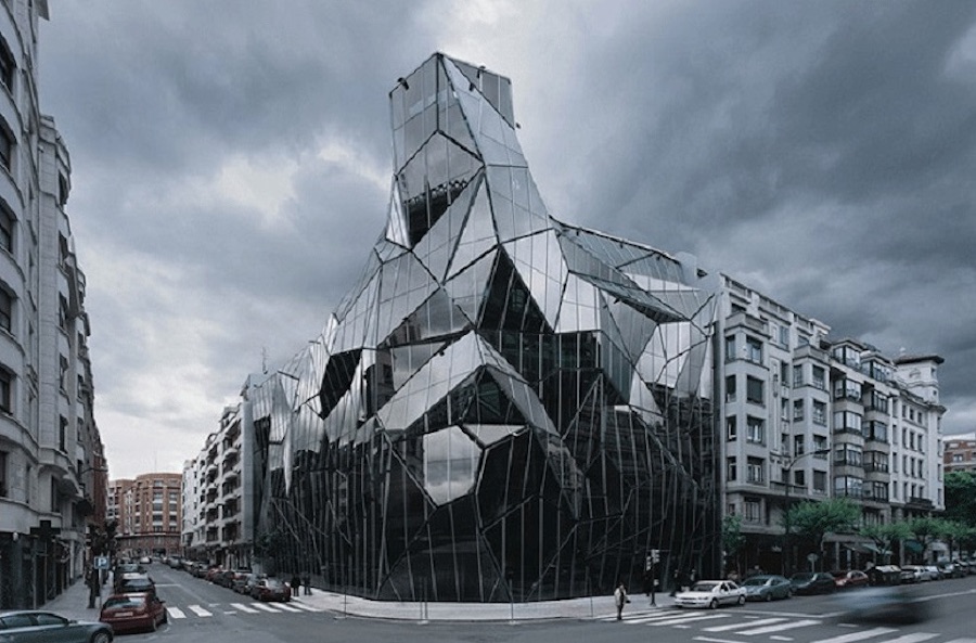The Basque Health Service HQ in Bilbao is among the most bizarre ...