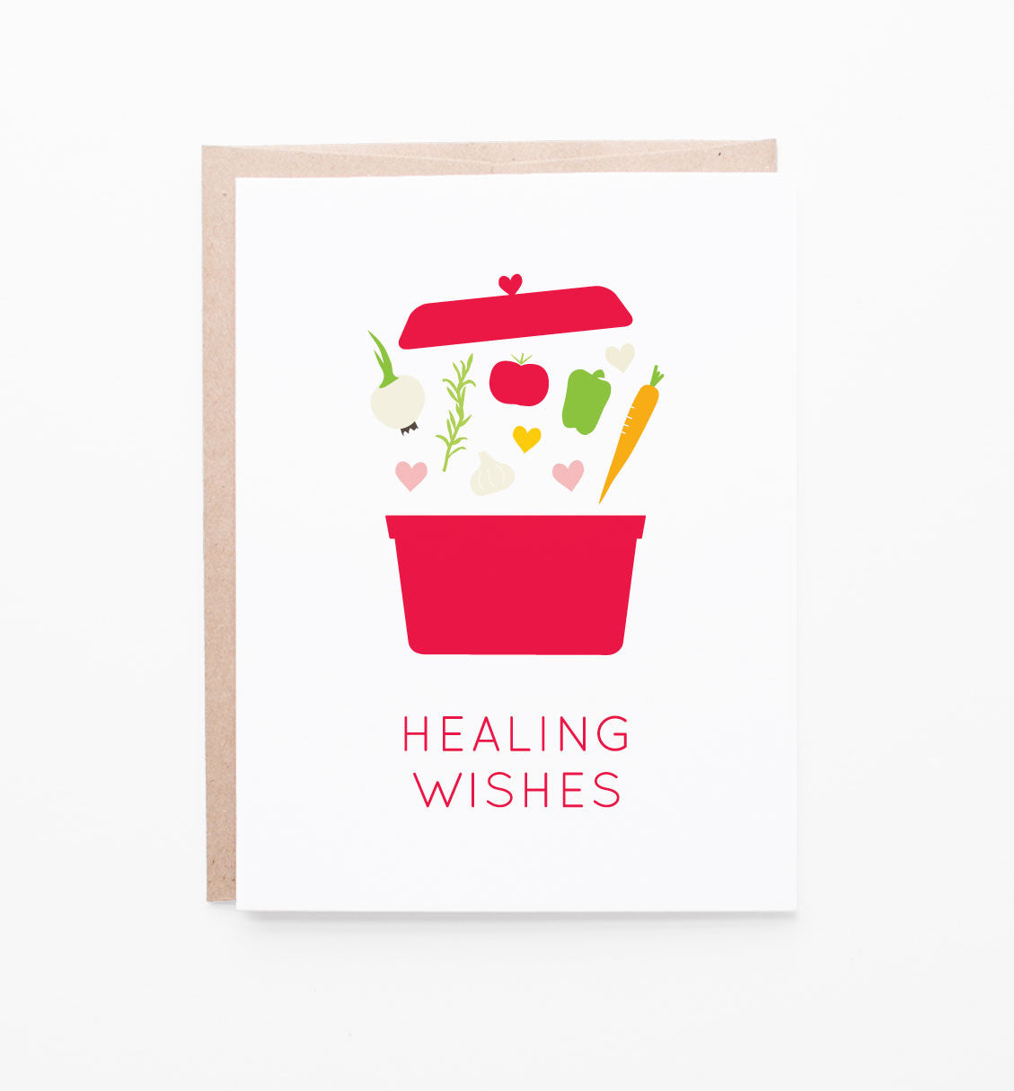 Healing Wishes get well greeting card – Graphic Anthology