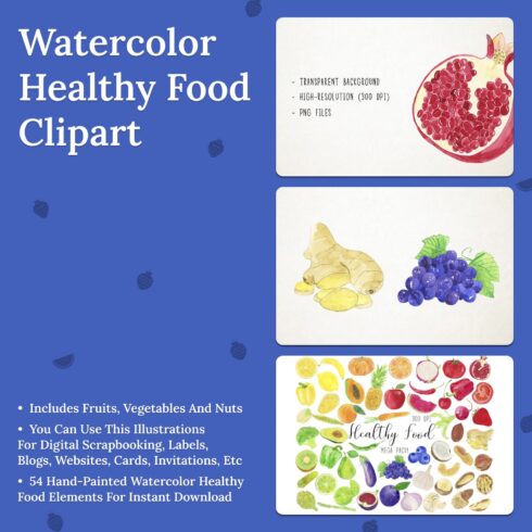 healthy eating clipart 2024