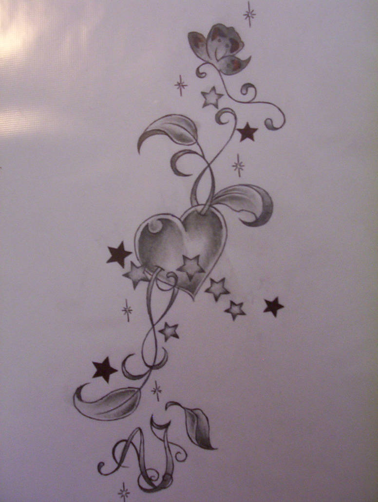 heart tattoo design by tattoosuzette on DeviantArt