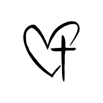 heart crosss