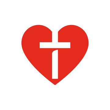 heart crosss
