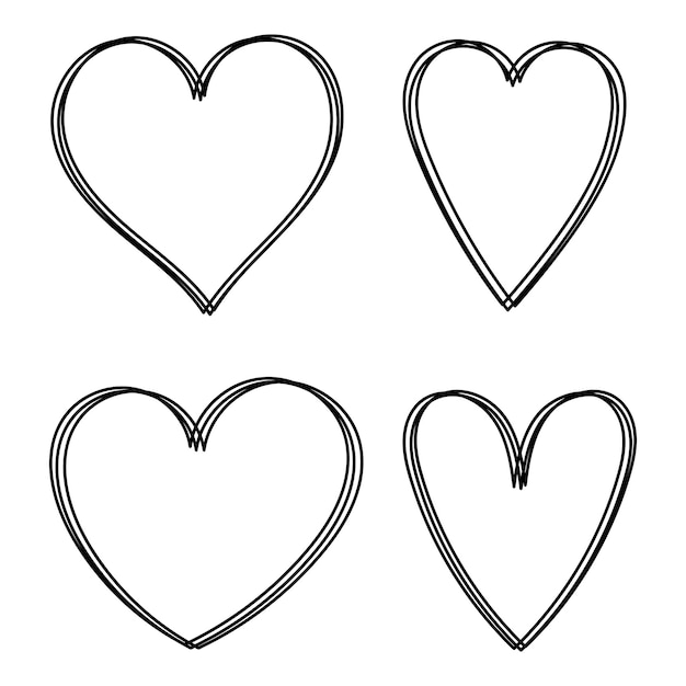 Heart Outline Images - Free Download on clipart library