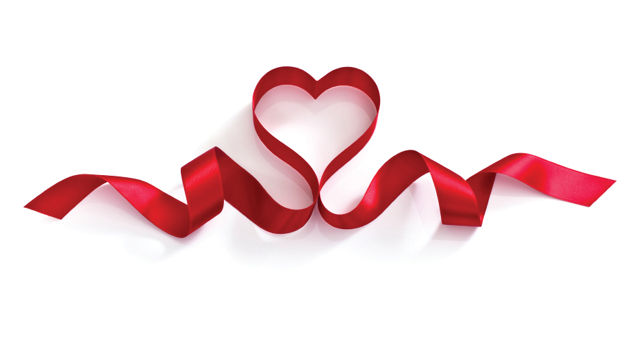 heart ribbon cliparts 2024