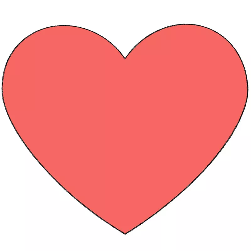 How to Draw a Valentines Heart - Easy Drawing Art