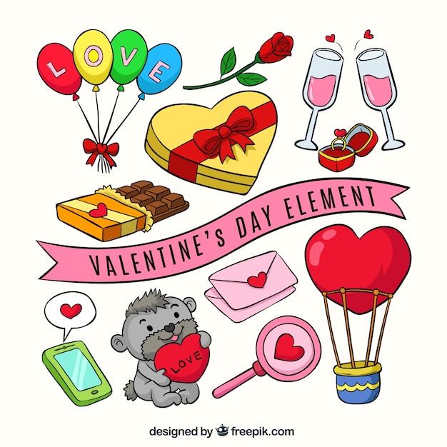heart valentine cliparts 2024