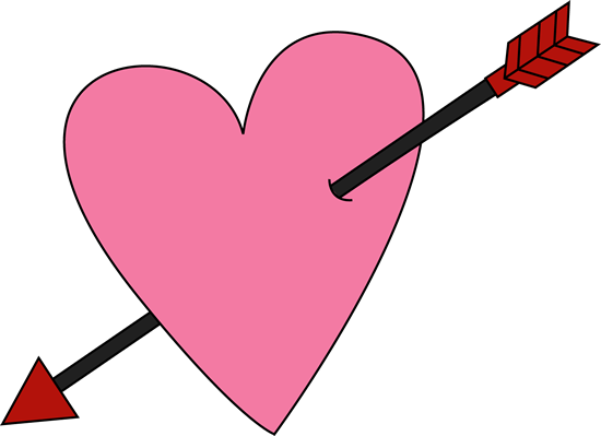 heart with arrow clip art