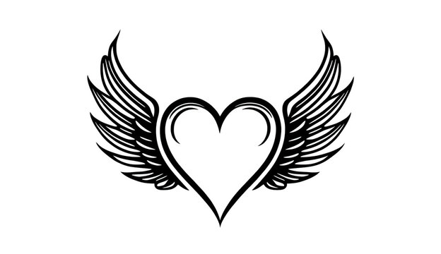 Wings And Heart Images – Browse 392,152 Stock Photos, Vectors, and ...