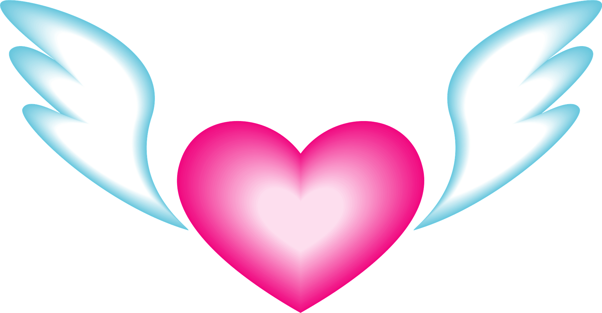 Heart with Wings - Free vector clipart images on clipart library.com