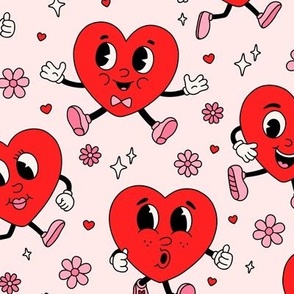 hearts cartoon