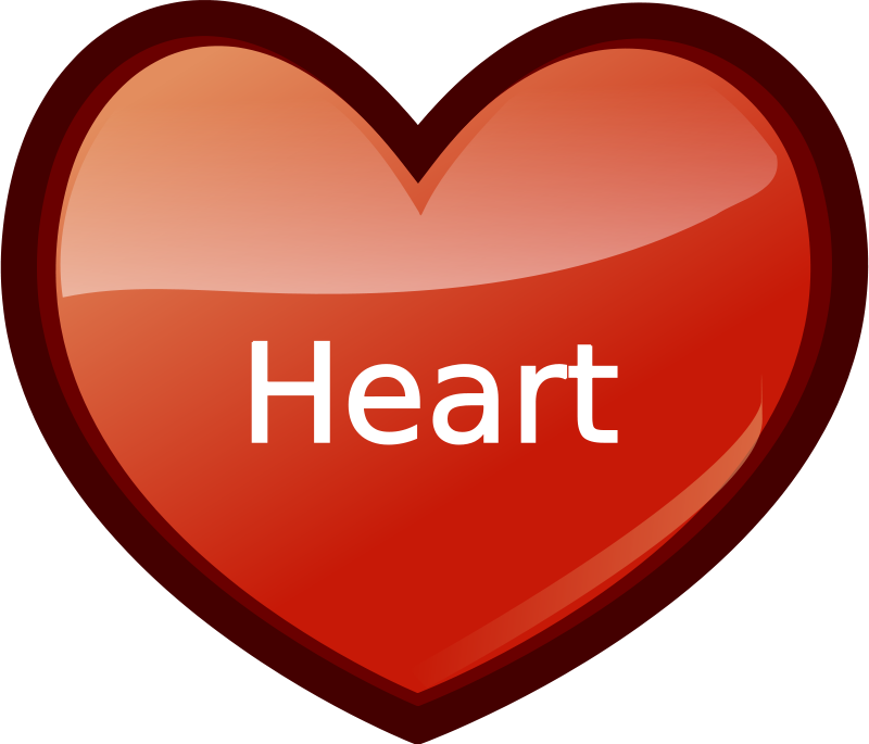 hearts cliparts word