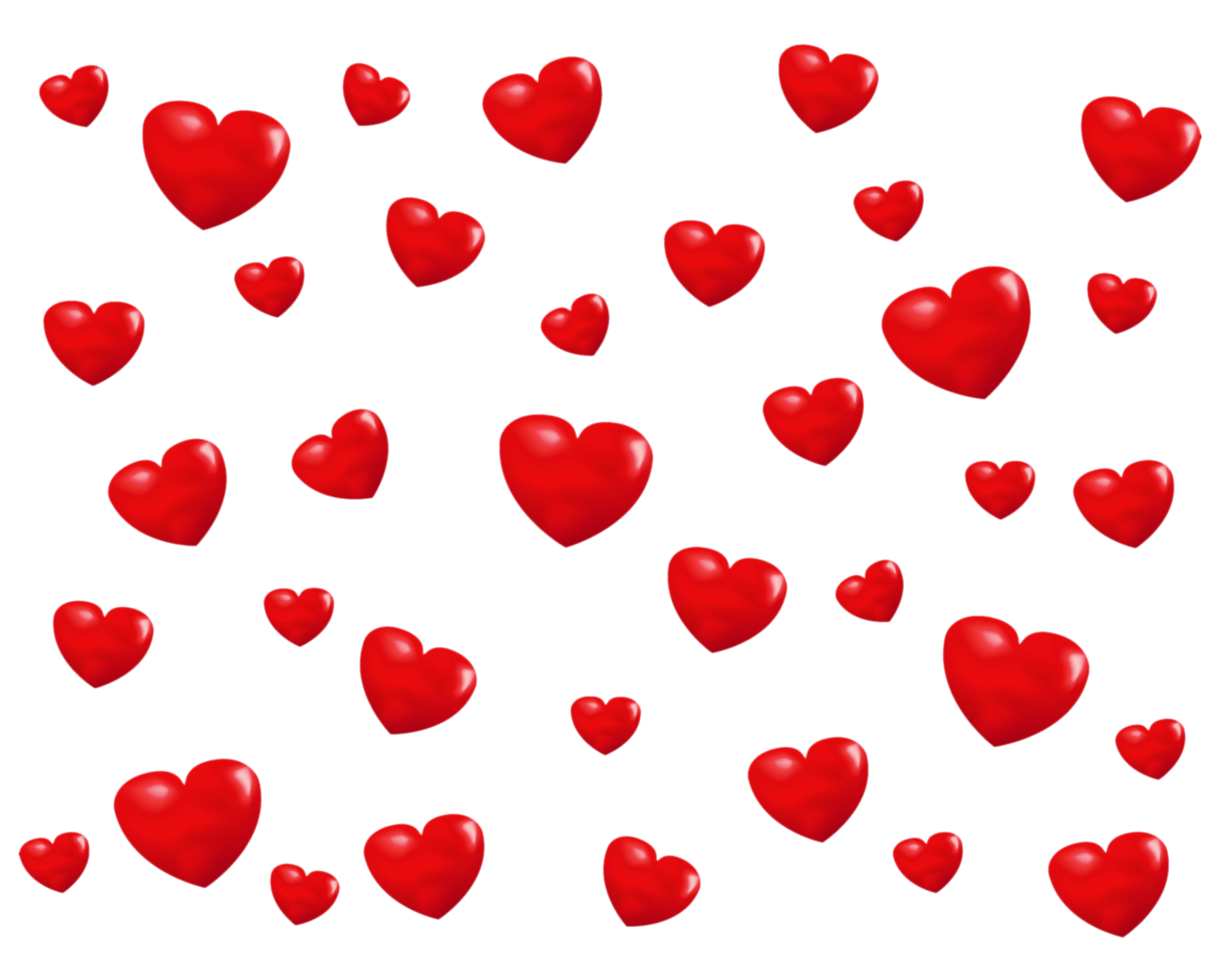 Little Hearts Overlay transparent PNG - StickPNG