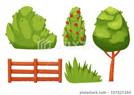 hedge tree cliparts