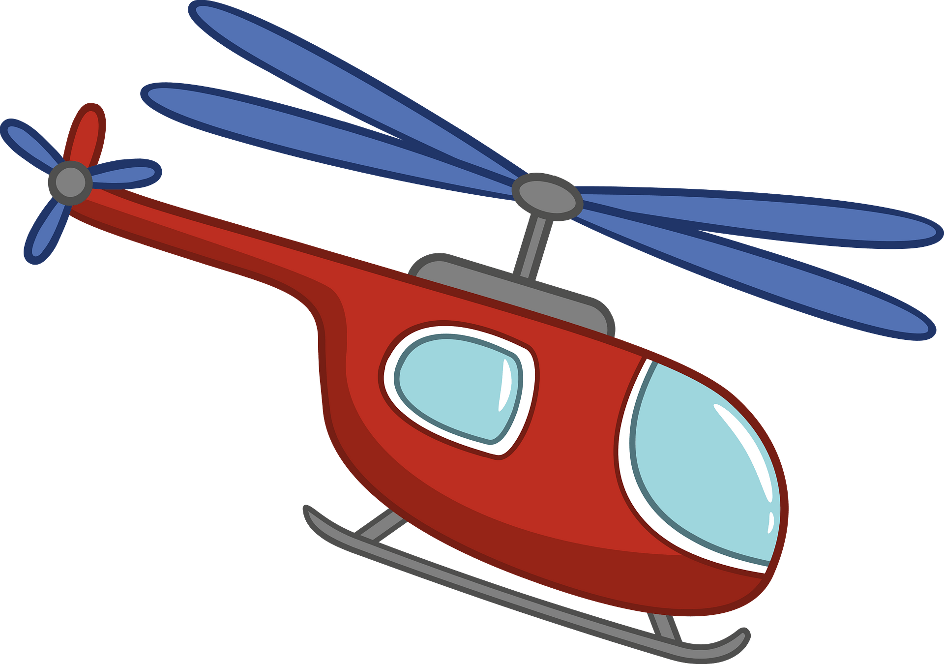 Helicopter - Free vector clipart images on clipart library.com