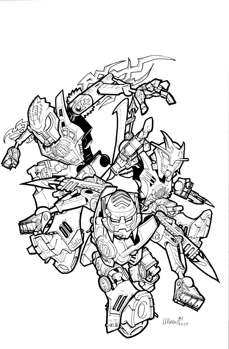 hero factory coloring pages