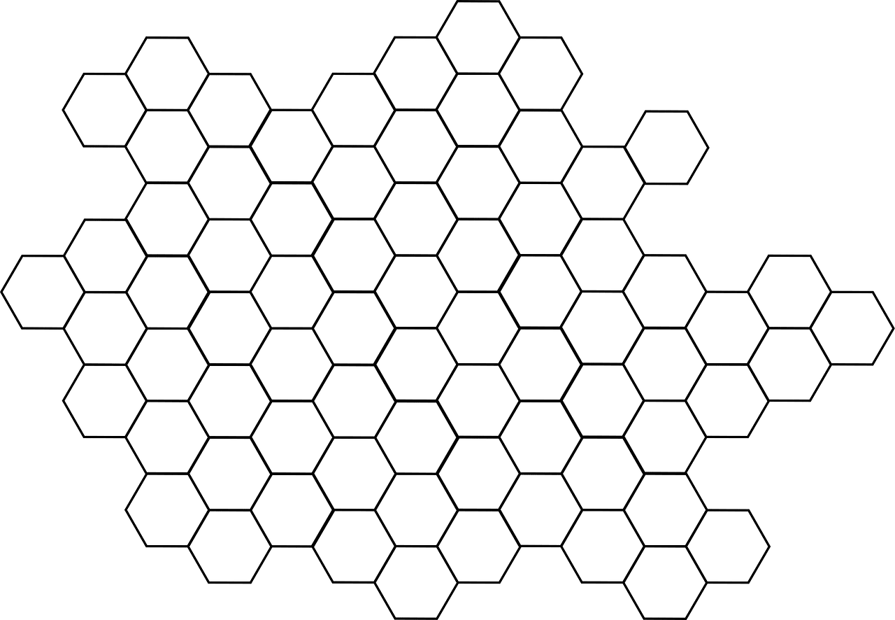 hexagon cliparts