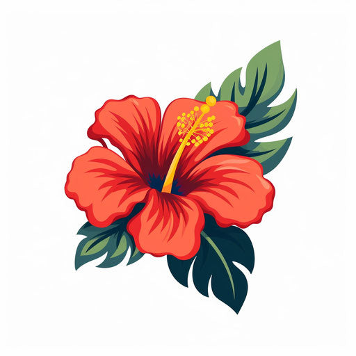 hibiscus flower clipart 2024