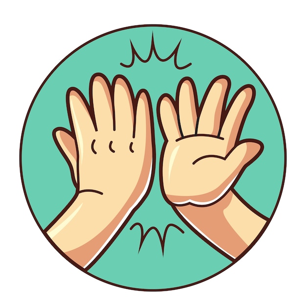 High Five Gesture Clipart Images - Free Download on clipart library