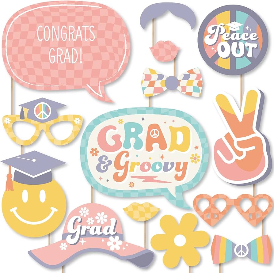 hippie graduation cliparts