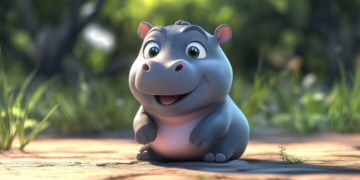 hippo cartoon images