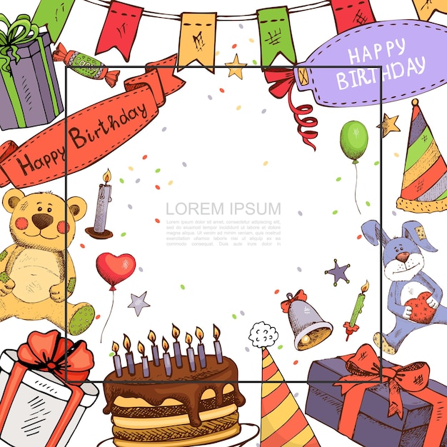 history birthday cliparts