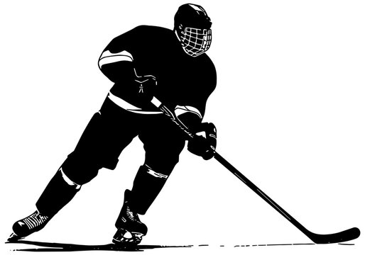Hockey Player Clipart Images – Browse 3,008 Stock Photos, Vectors ...