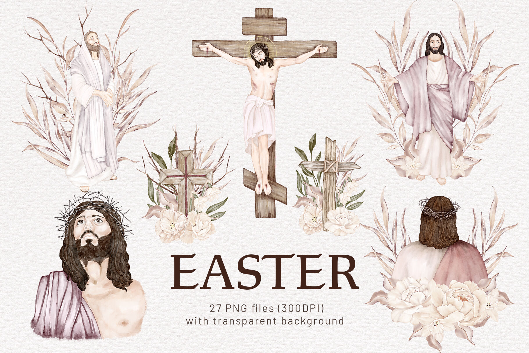 holy easter cliparts