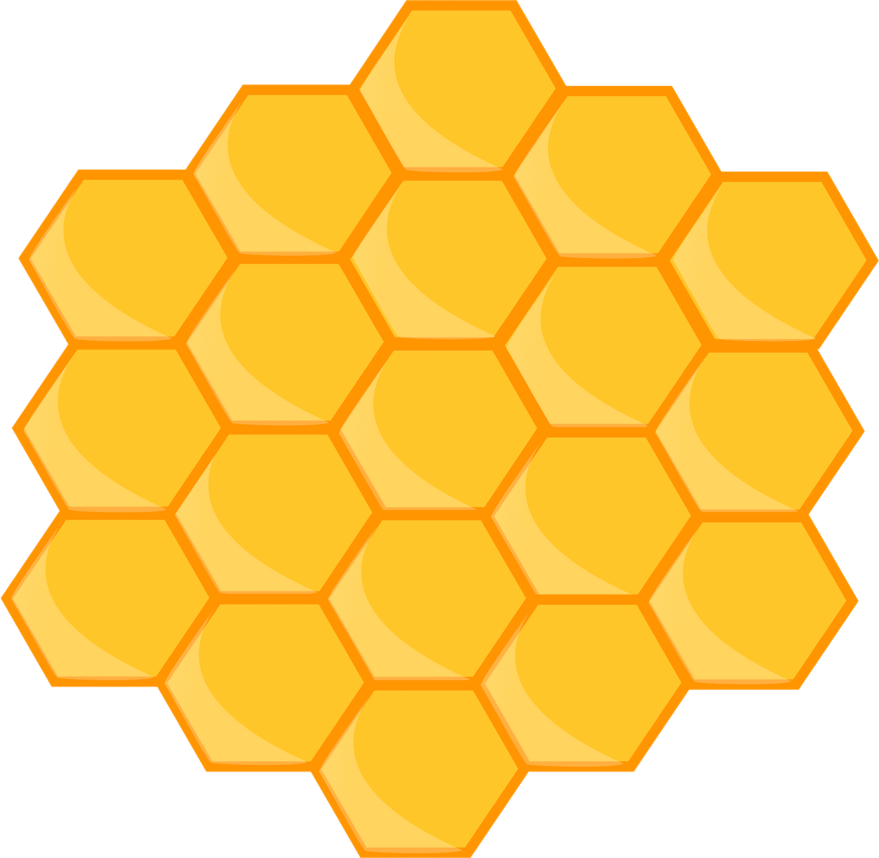 Honeycomb - Free vector clipart images on clipart library.com