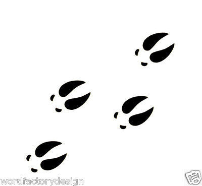 hoof prints