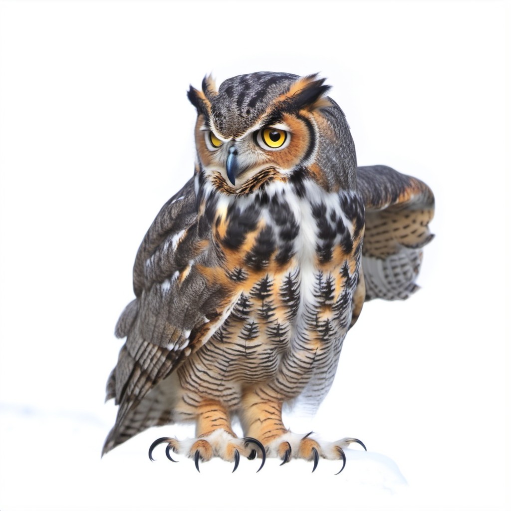 horned owl cliparts 2024