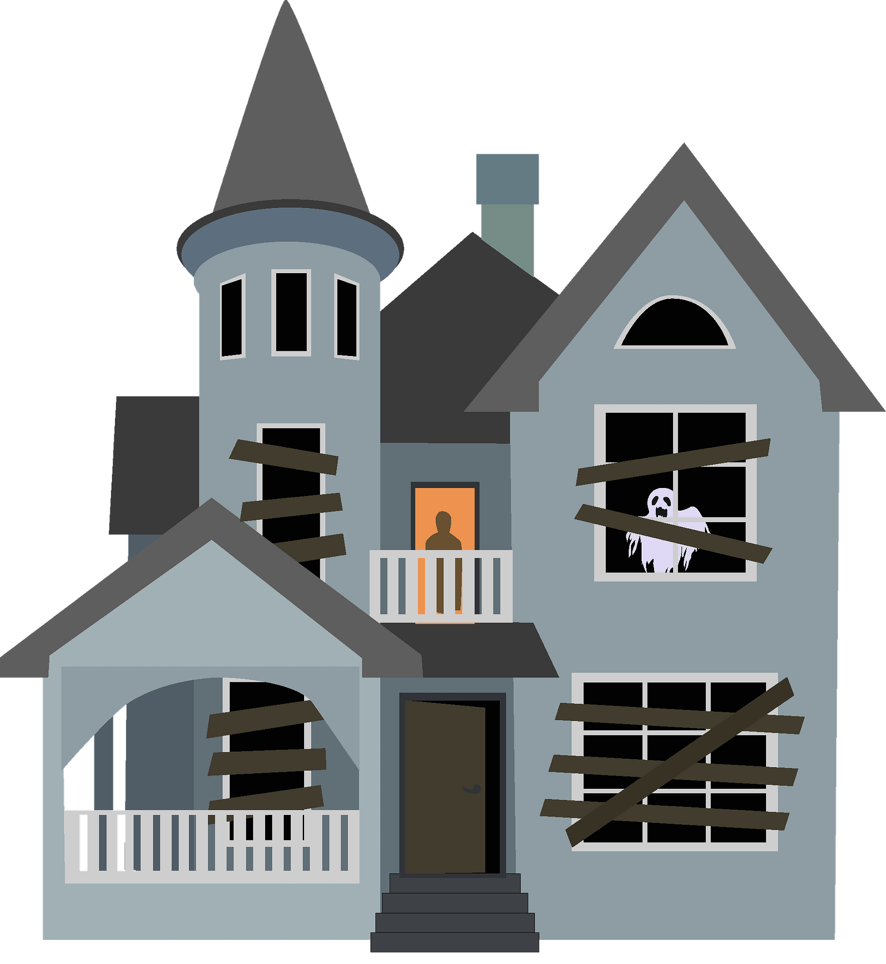 horror house cliparts 2024
