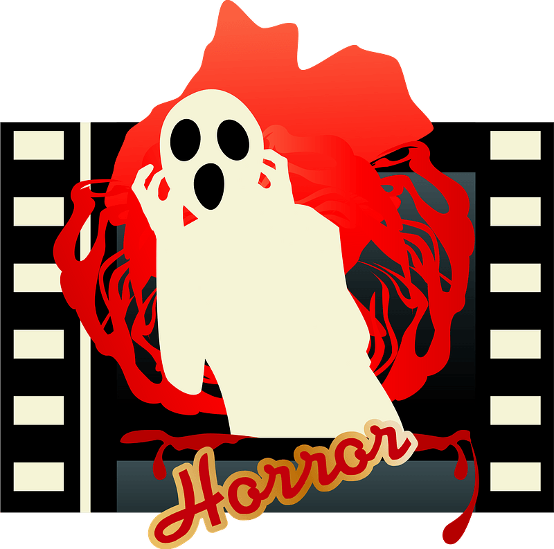 horror movie clipart