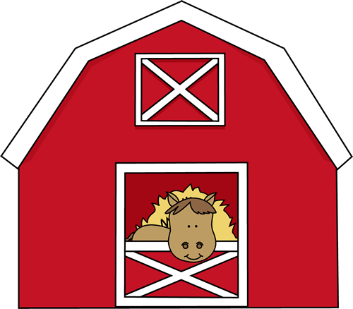 horse barn cliparts