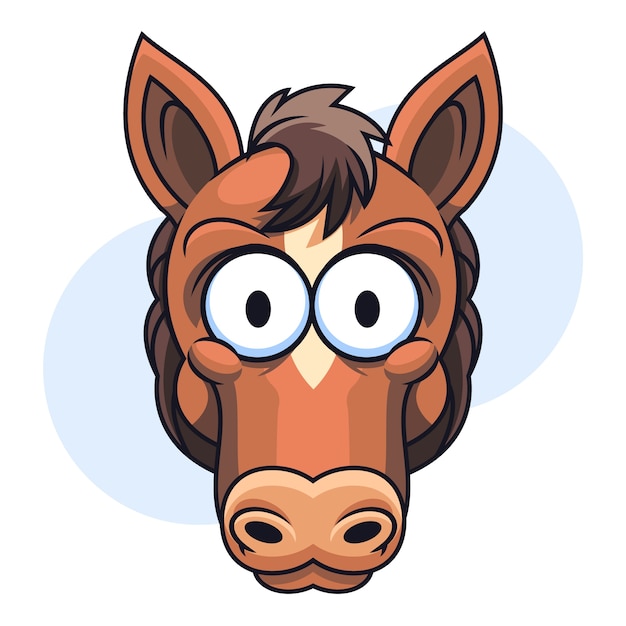 Cartoon Horse Head Images - Free Download on clipart library