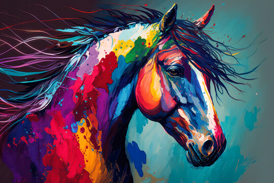 horse images in art