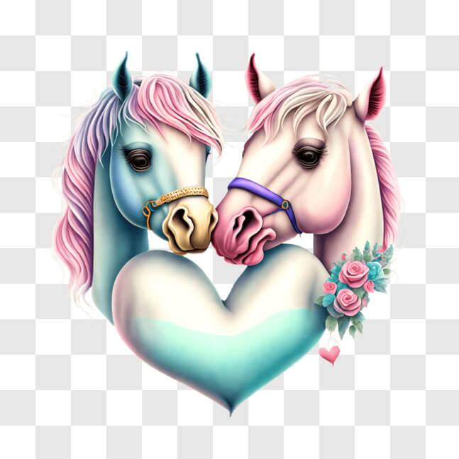 horse love cliparts 2024