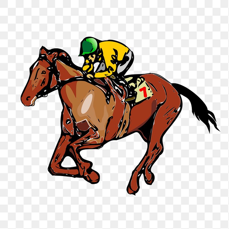Horse Racing Clipart Images | Free Photos, PNG Stickers ...